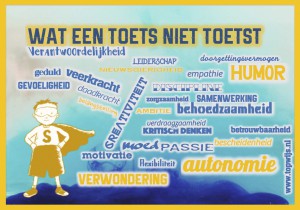 Wat een toets niet toetst