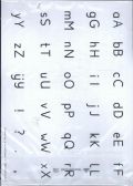 Voorkant - Schrijven leer je zo! Letterkaart 4 - set van 5 ex