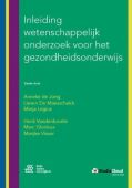 Voorkant - Inleiding wetenschappelijk onderzoek voor het gezondheidsonderwijs