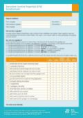 Voorkant - Executieve Functies Vragenlijst (EFV) scoreformulieren