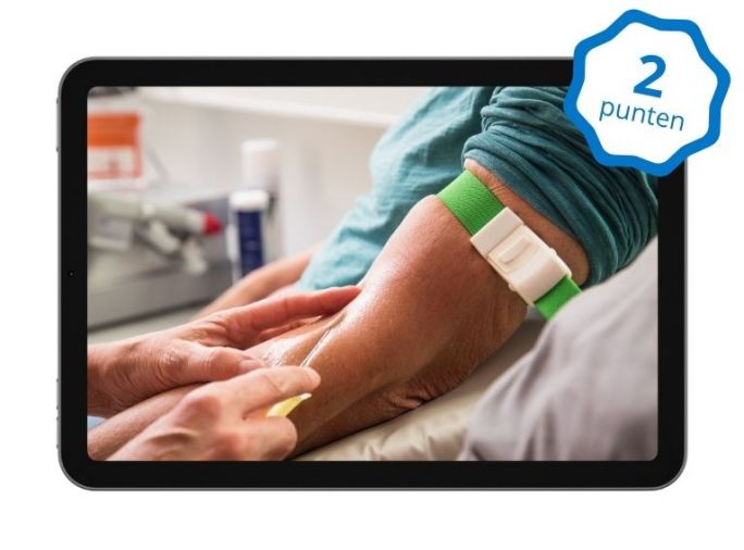 Voorkant - Bloedafname via venapunctie