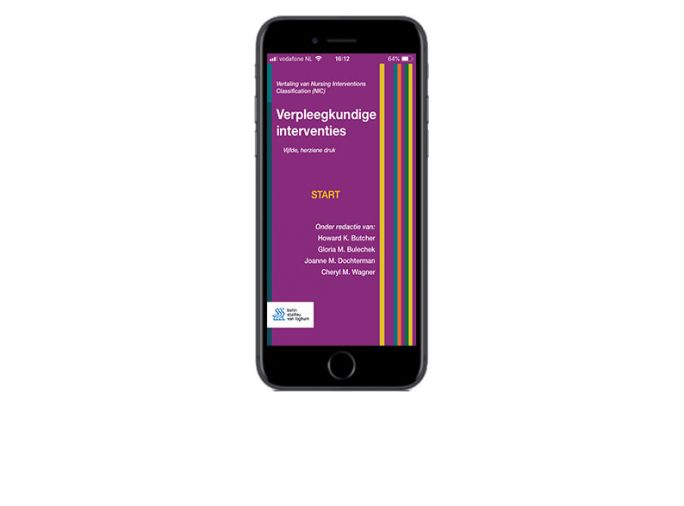 Voorkant - App Verpleegkundige interventies (NIC)