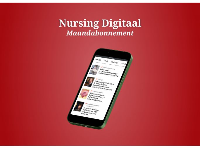 Voorkant - Nursing Digitaal Maandabonnement