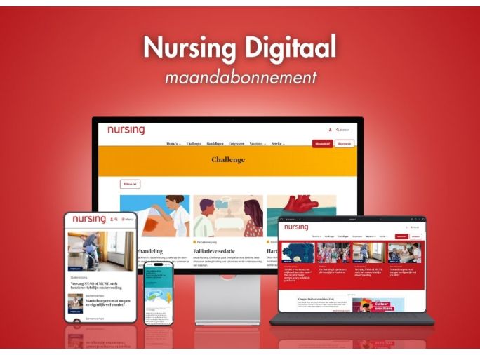 Voorkant - Nursing Digitaal Maandabonnement