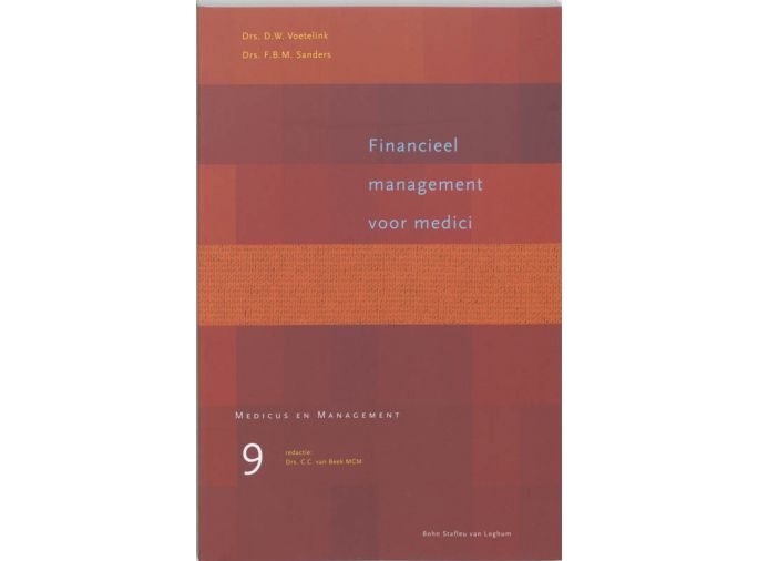 Voorkant - Financieel management voor medici