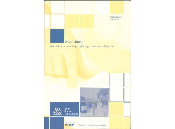 Voorkant - Medicijnen Niveau 4 MBO Werkcahier