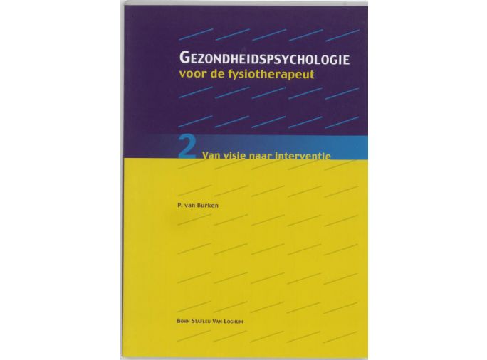 Voorkant - Gezondheidspsychologie voor de fysiotherapeut 2