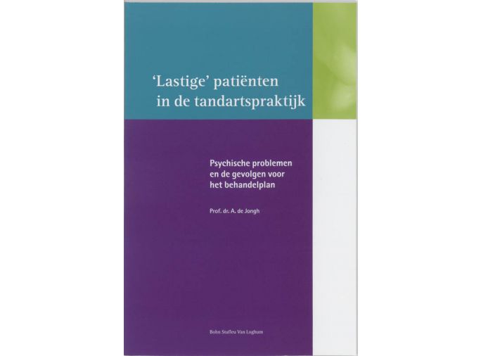 Voorkant - Lastige patienten in de tandartspraktijk