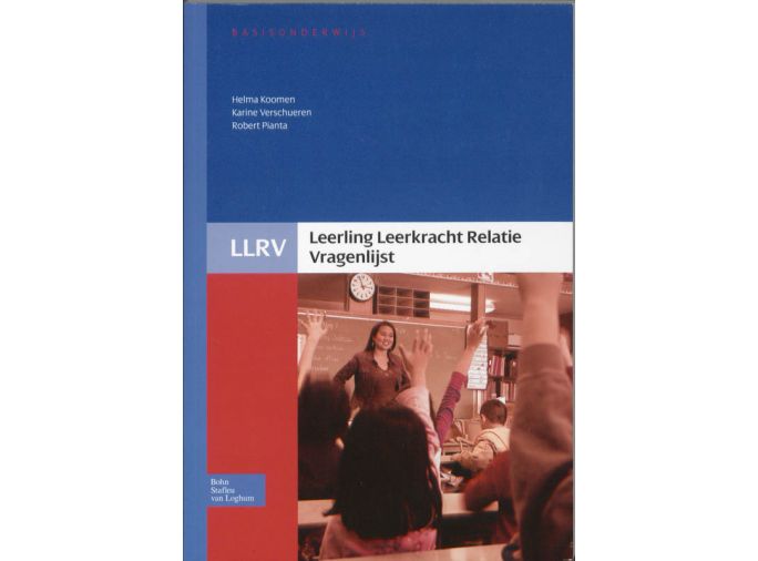 Voorkant - Leerling Leerkracht Relatie Vragenlijst (LLRV) - handleiding