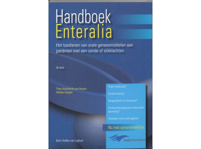 Voorkant - Handboek enteralia