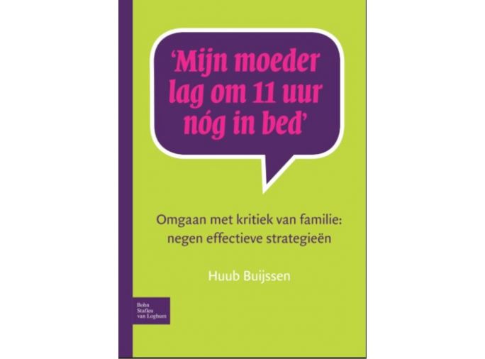 Voorkant - Mijn moeder lag om 11 uur nog in bed