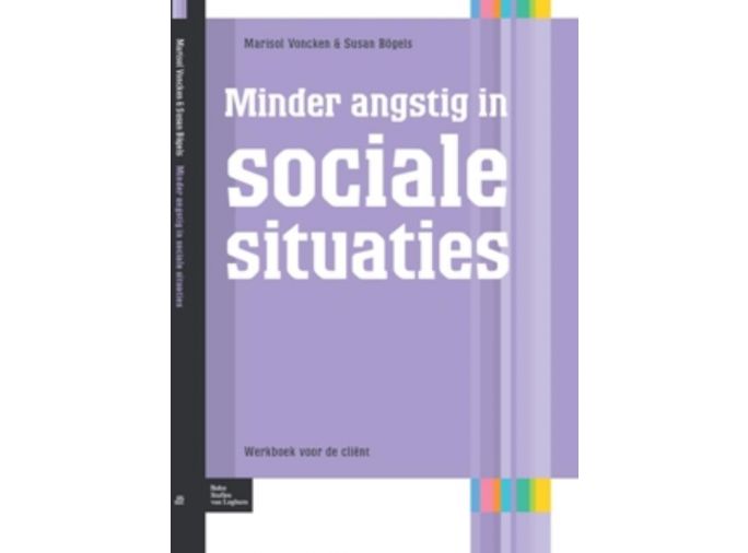 Voorkant - Minder angstig in sociale situaties