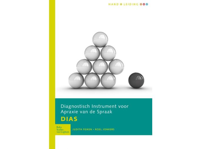 Voorkant - Diagnostisch Instrument voor Apraxie van de Spraak (DIAS) - handleiding