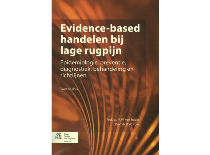 Voorkant - Evidence-based handelen bij lage rugpijn