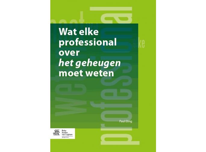 Voorkant - Wat elke professional over het geheugen moet weten