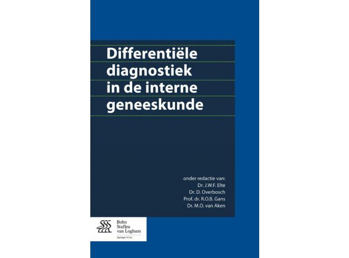 Voorkant - Differentiële diagnostiek in de interne geneeskunde