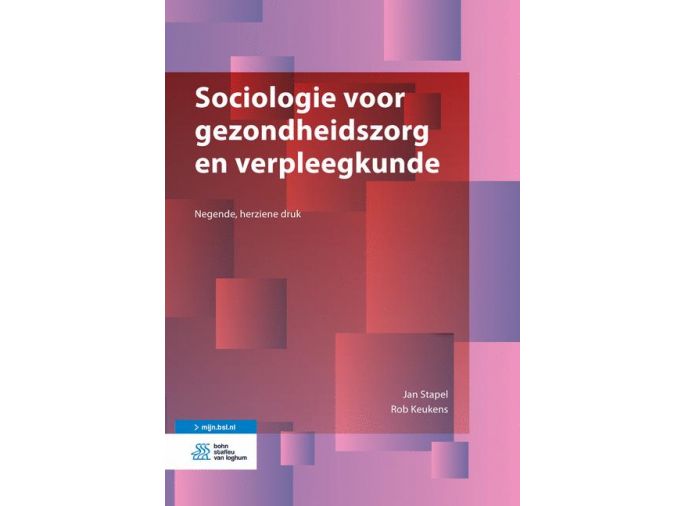 Voorkant - Sociologie voor gezondheidszorg en verpleegkunde
