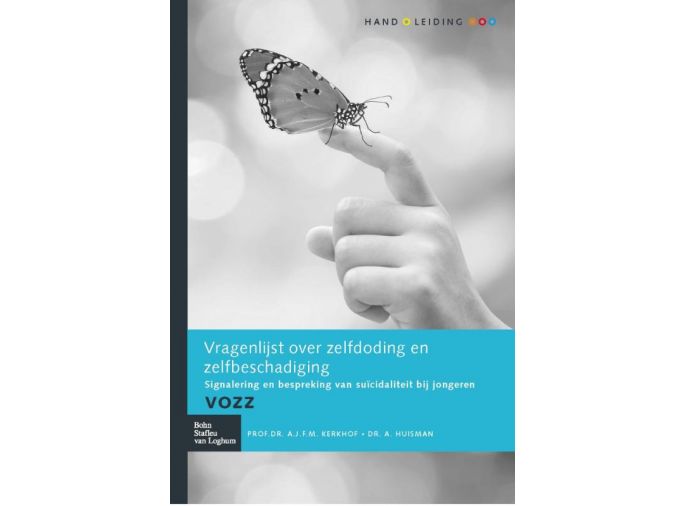 Voorkant - Vragenlijst over Zelfdoding en Zelfbeschadiging (VOZZ) - handleiding