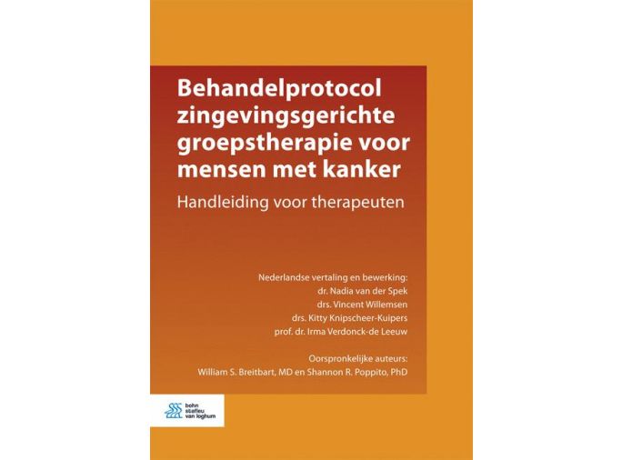Voorkant - Behandelprotocol zingevingsgerichte groepstherapie voor mensen met kanker