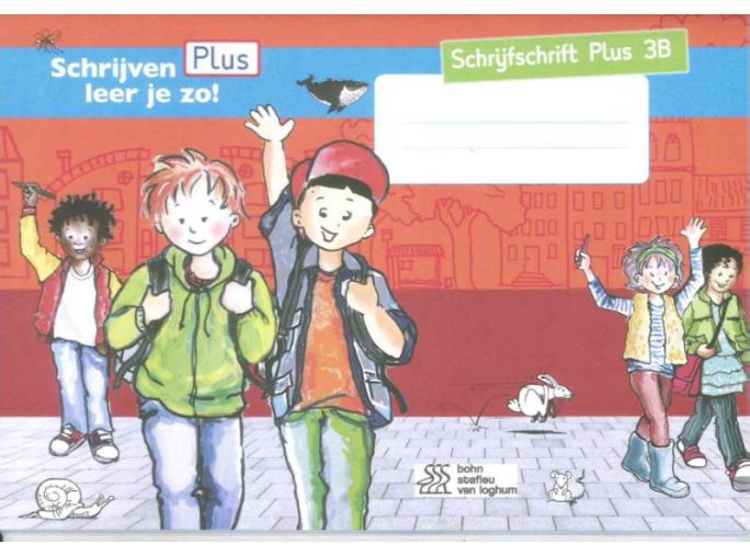 Voorkant - Schrijven leer je zo! 3B Schrijfschrift plus