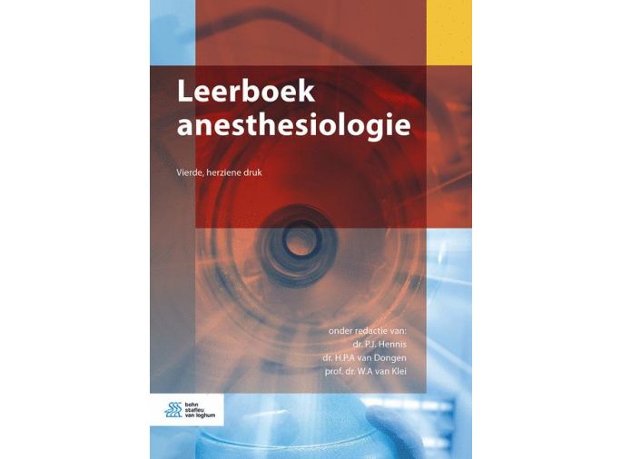 Voorkant - Leerboek anesthesiologie