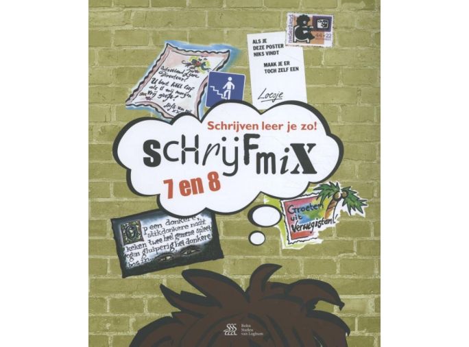 Voorkant - Schrijven leer je zo! - Schrijfmix 7 en 8