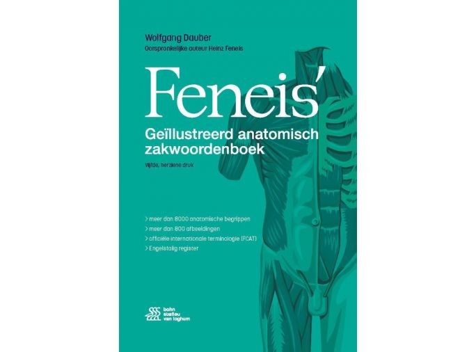 Voorkant - Feneis’ Geïllustreerd anatomisch zakwoordenboek
