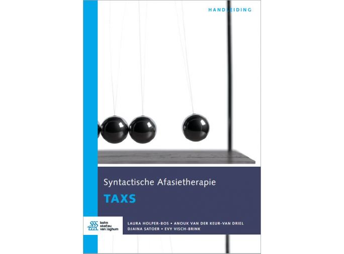 Voorkant - TAXS - Syntactische Afasietherapie (TAXS) - therapieformulieren