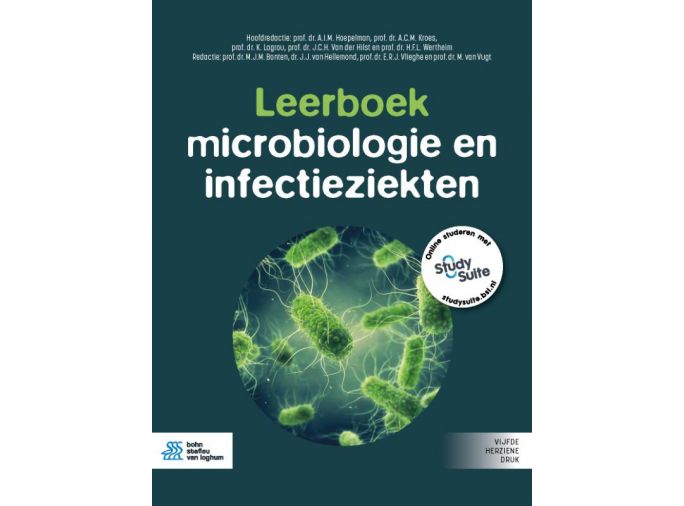 Voorkant - Leerboek microbiologie en infectieziekten