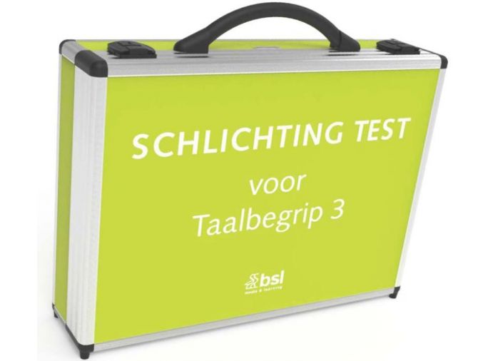 Voorkant - Schlichting Test voor Taalbegrip 3 - Complete set