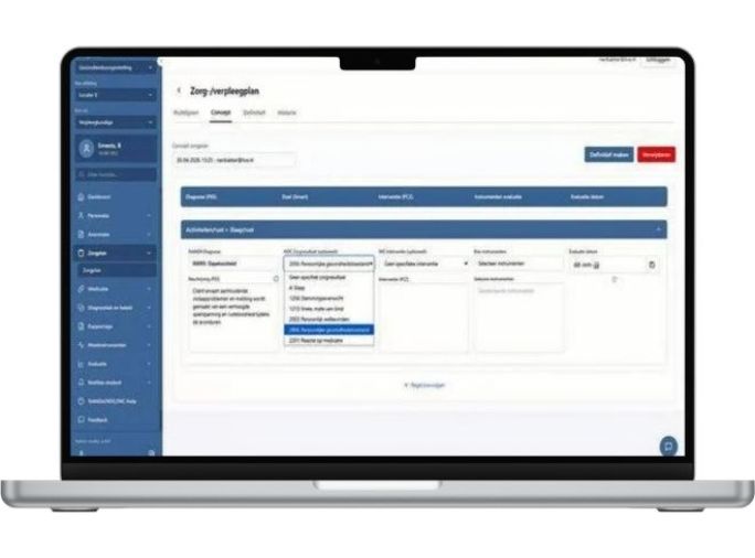 Voorkant - Nanda-NIC-NOC in het Didactisch EPD 4-jaarslicentie