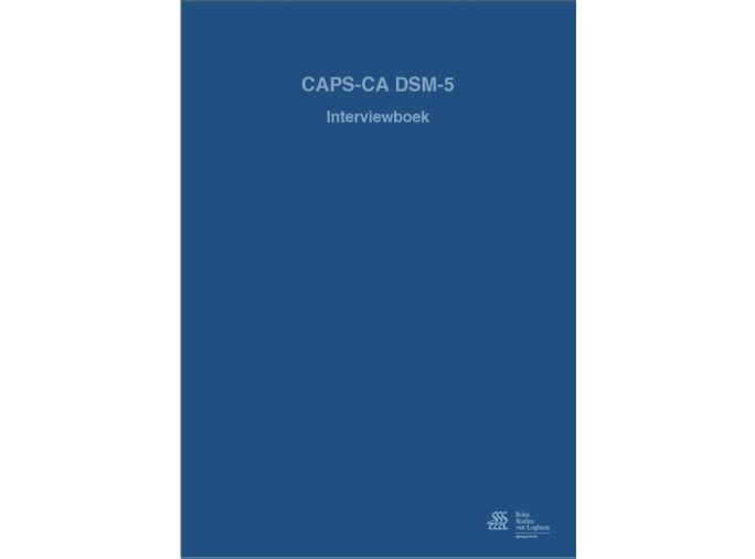 Voorkant - CAPS-CA 5 DSM-5 - interviewboek