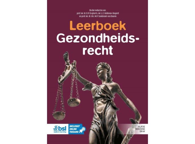 Voorkant - Leerboek Gezondheidsrecht